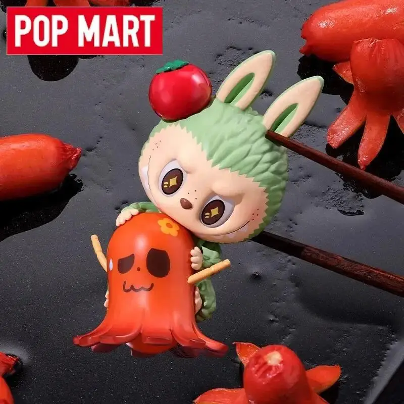 

POP MART THE MONSTERS Wacky Mart Series слепая коробка Mystery Box Guess Bag игрушки куклы милые аниме фигурки настольные украшения коллекция