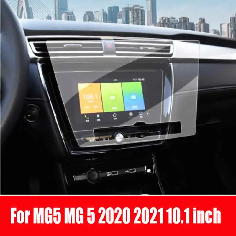 Car GPS Navigation Tempered Glass Screen Protector For MG5 MG 5 2020 2021 10.1 2020 2021 2022 Steel Screen Protective Film