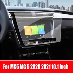 Car GPS Navigation Tempered Glass Screen Protector For MG5 MG 5 2020 2021 10.1 2020 2021 2022 Steel Screen Protective Film