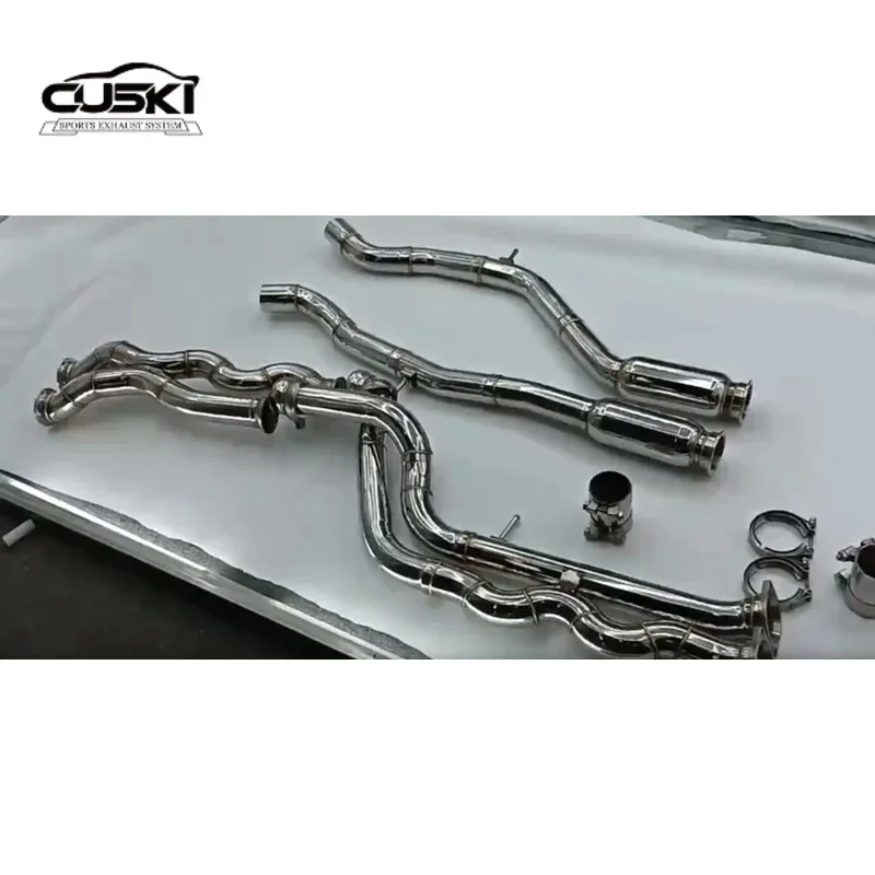 

High Performance Exhaust Mid pipe Stainless Steel Exhaust Modification system For BMW M3/M4 F80 F82 F83 S55 3.0T 2014-2019