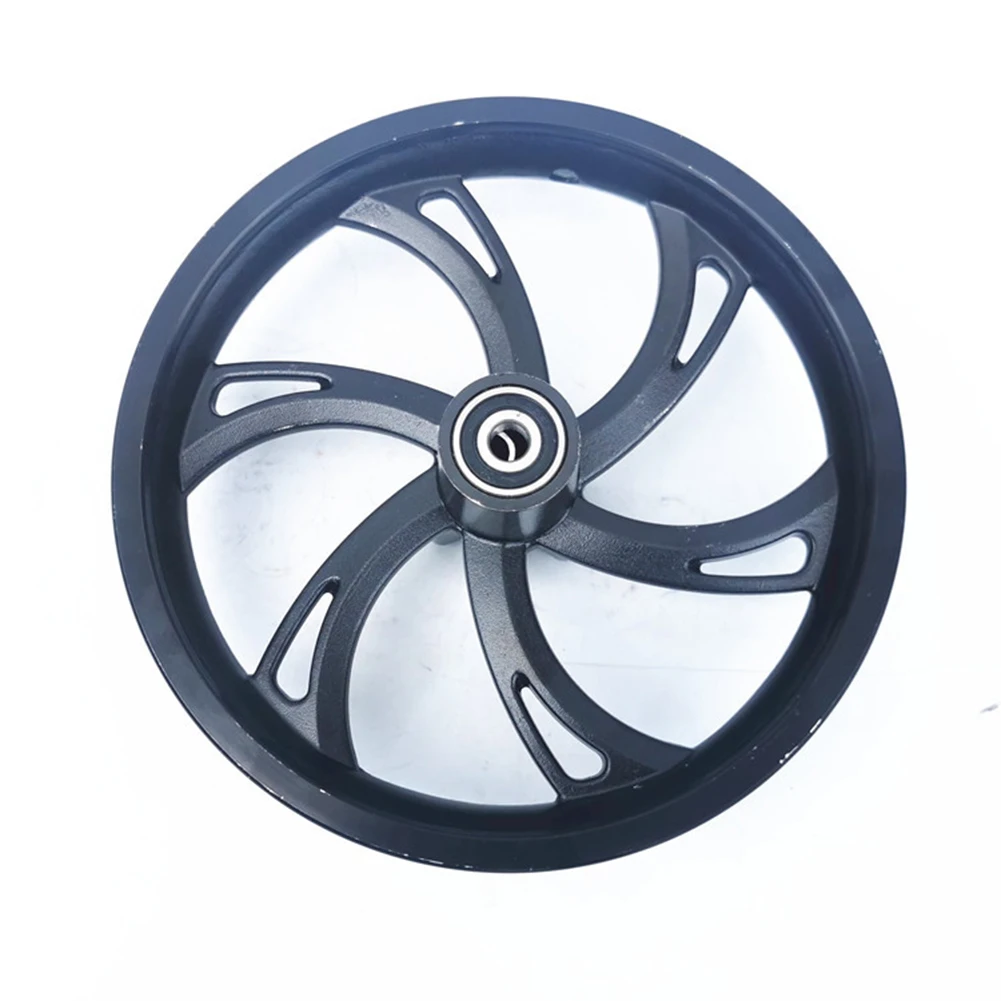 12 Inch Rims Wheel Hub Test Install 220mm(Outer Diameter) Aluminum Alloy Black New Simple High Quality 12 Inch
