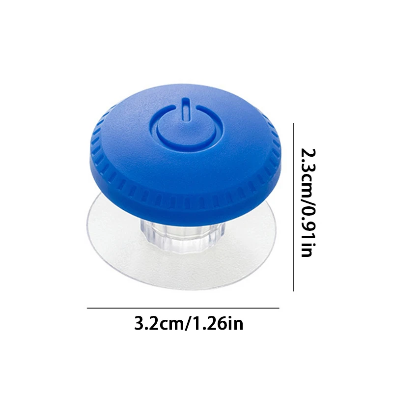 1pc Toilet Press Button Toilet Press Button pulsanti del serbatoio dell'acqua del bagno interruttore a pressione decorazione della stanza da bagno protezione per unghie