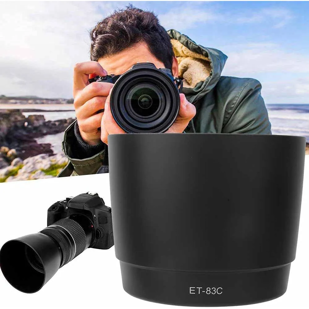 10 قطع ET-83C ET83C عدسة الكاميرا غطاء محرك السيارة لكانون EF 100-400 مللي متر f/4.5-5.6L IS USM 77 مللي متر عدسة مرشح DSLR اكسسوارات