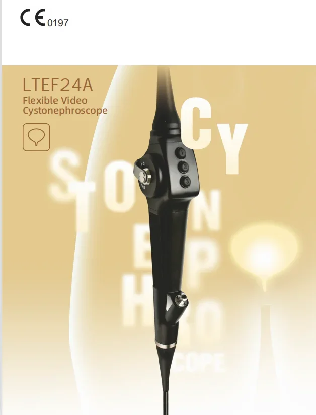 LTEF24A High Quality Video Cystoscope USB Endoscopic Camera Flexible Video Cystonephroscope For Urology