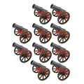 10 red Cannon wheel