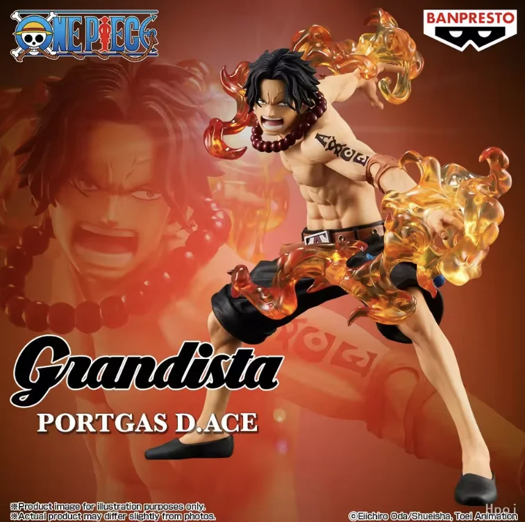 

In Stock Original Bandai Banpresto Grandista One Piece Portgas D. Ace Special Edition Limited Anime Figure Model