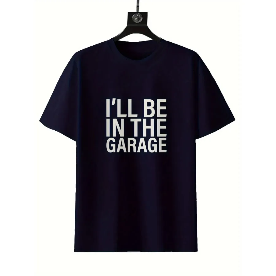

Round Neck Printed Short Sleeve Top Casual Spring Summer Unisex Personalized Comfortable T-Shirt