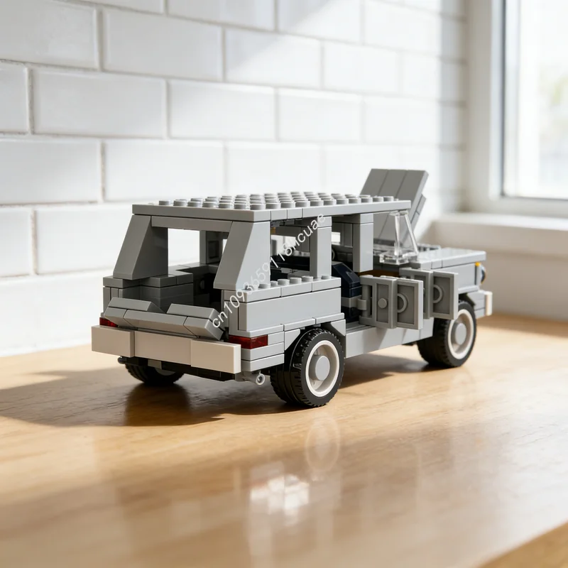 

300pcs MOC Jeepped Wagoneer System Model Building Blocks Architecture DIY Toys Creative Idea Education Christmas Gift Brick Kids