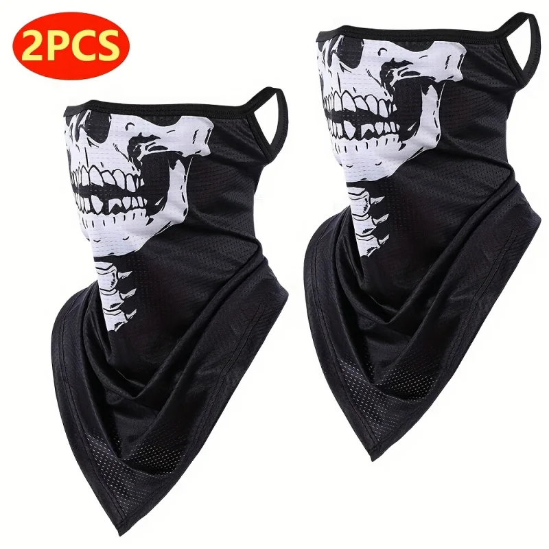 2-Pack, Men's Gothic Mask and  - Fishing Mask Sun Protection ulasan dan harga