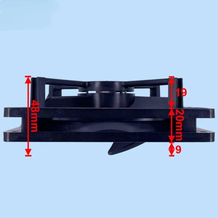 เหมาะสำหรับพัดลมระบายความร้อนตู้เย็นโตชิบา รุ่น ZWF-33-110 ZBYP-2-8-66 DC12V 2W