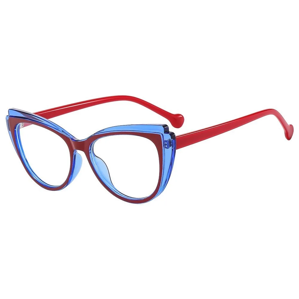 Frauen Vintage Lesebrille Unisex Oversize Rahmen High Definition Weit Anblick Brillen Stilvolle Cat Eye Presbyopie Brillen – Detail 11