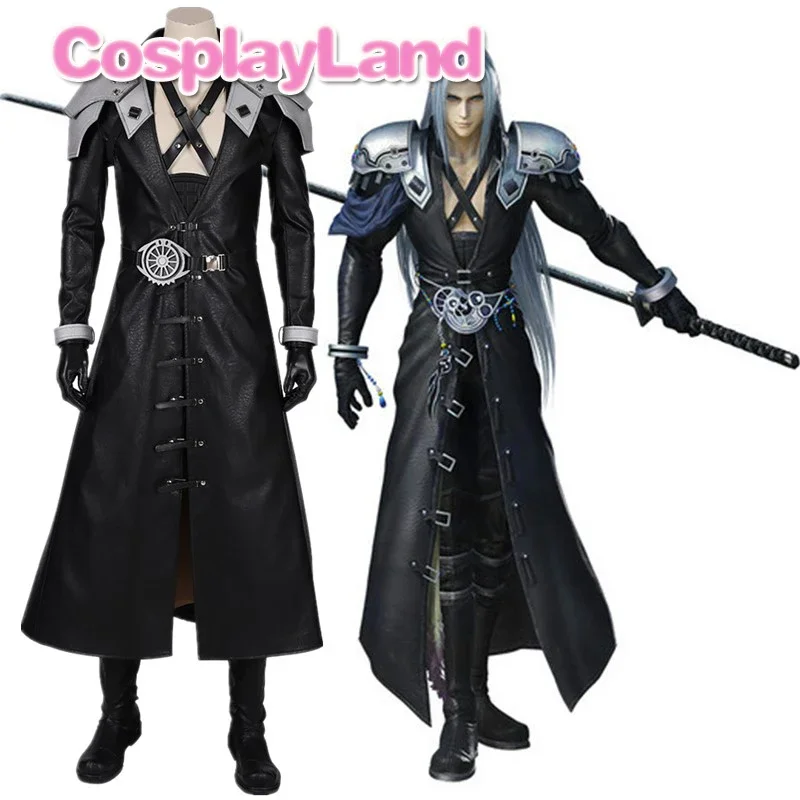 

Game Cosplay Final Fantasy 7 Remake Sephiroth Cosplay Costume Halloween Video Game Adult Costumes Sephiroth Outfit Custom Made