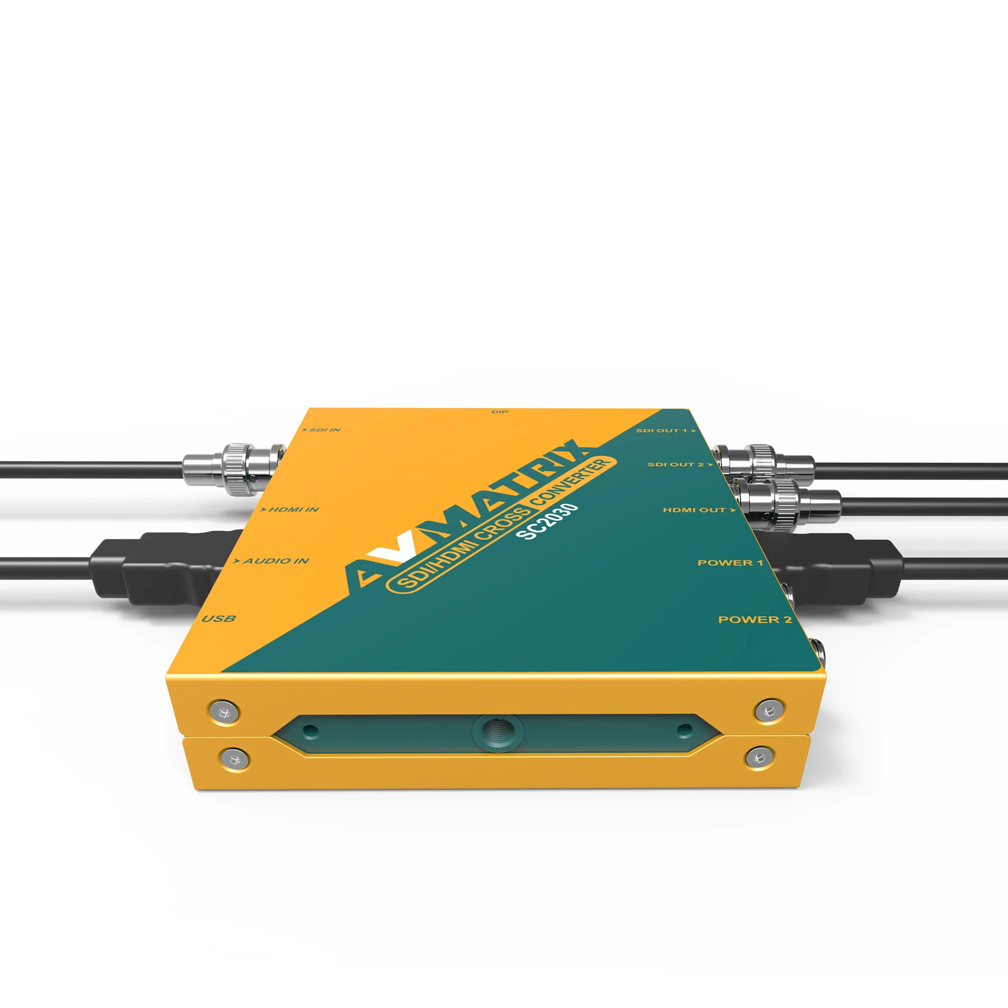 NEW AVMATRIX SC2030 Metal for HDMI Signal Converter 3G-SDI to for HDMI Scaling Cross Audio & Video Accessory