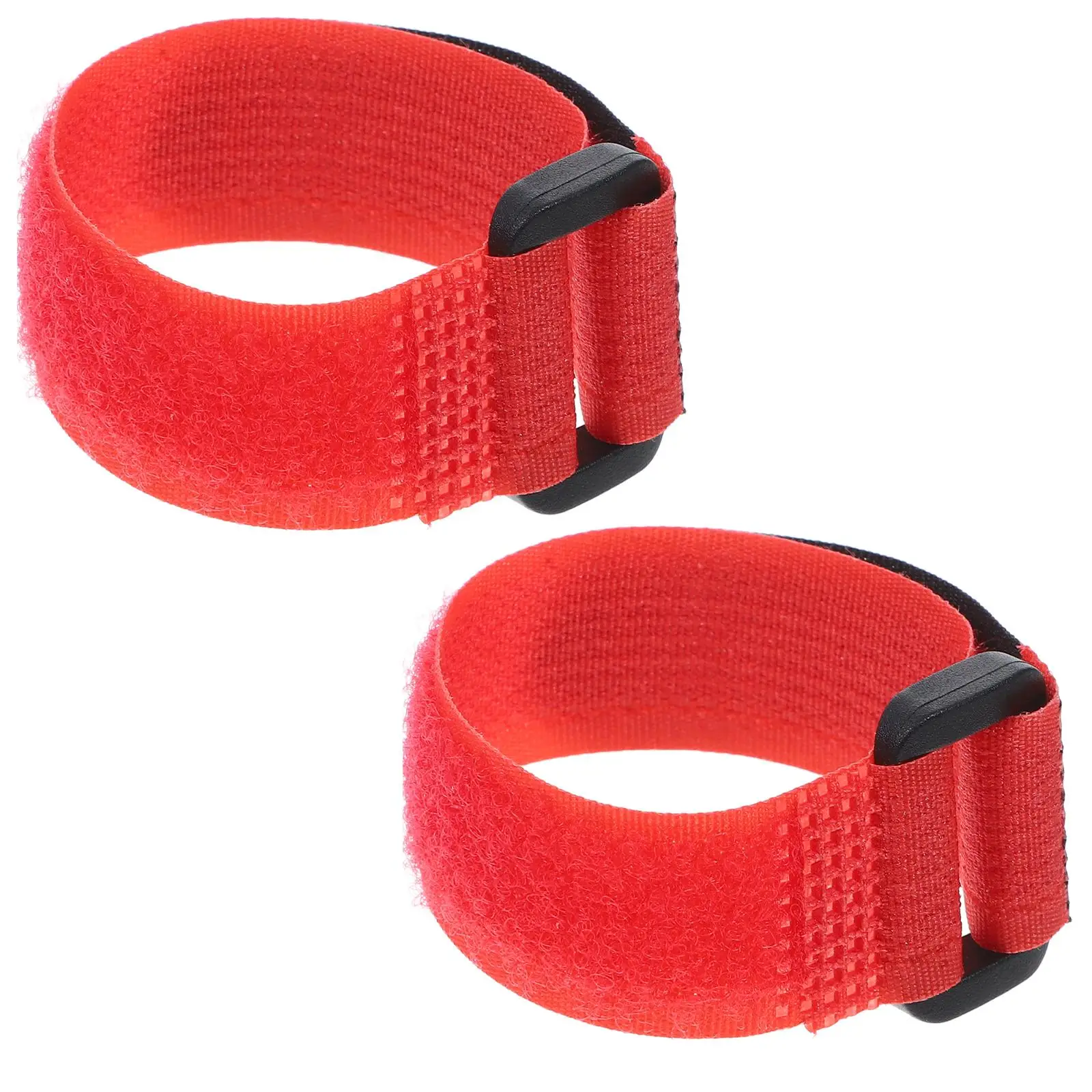 2pcs Anti-hook Rooster Collar Vibrant Red Adjustable Neckband Stop Crowing Chicken Belt Pet Supplies Dog Collar