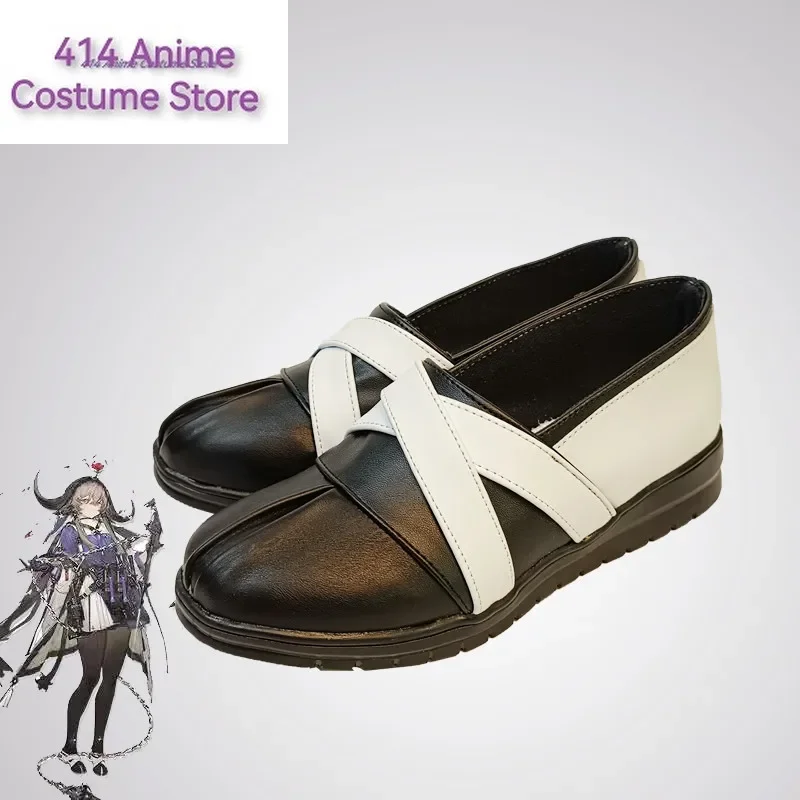 New Game Arknights Pallas Shoes Cosplay Women Boots Made Halloween Custom