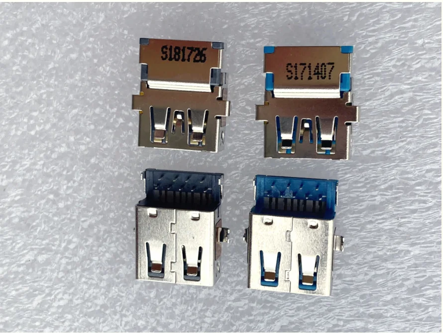 For Taiwan-made USB3.0 interface, female seat 9P sinking board USB data socket, notebook USB charging socket