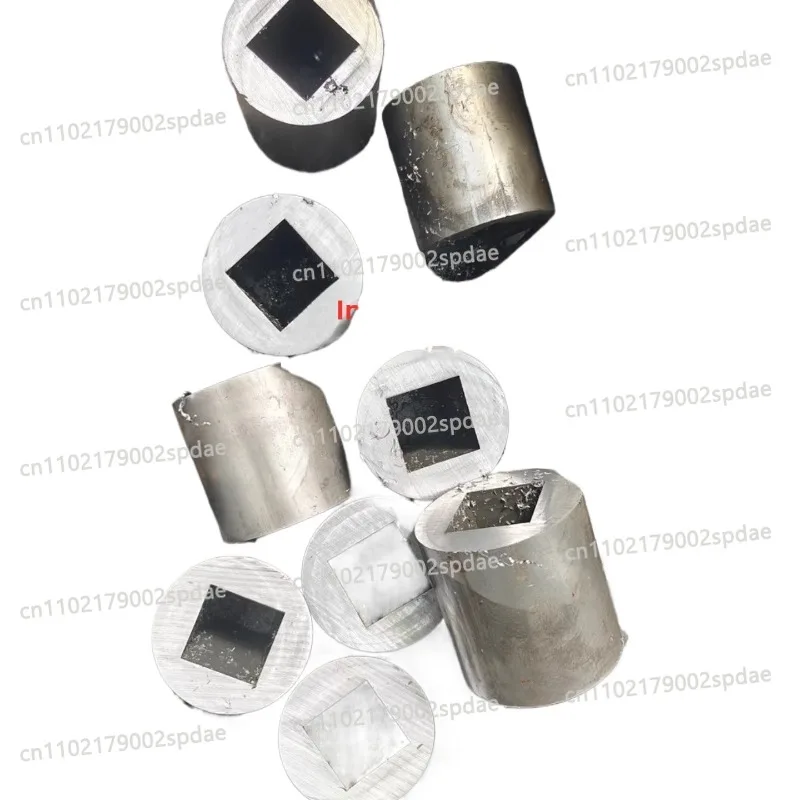 1 Meter Length Inner Square Carbon Steel Pipe Industrial Mechanical Construction Accessory