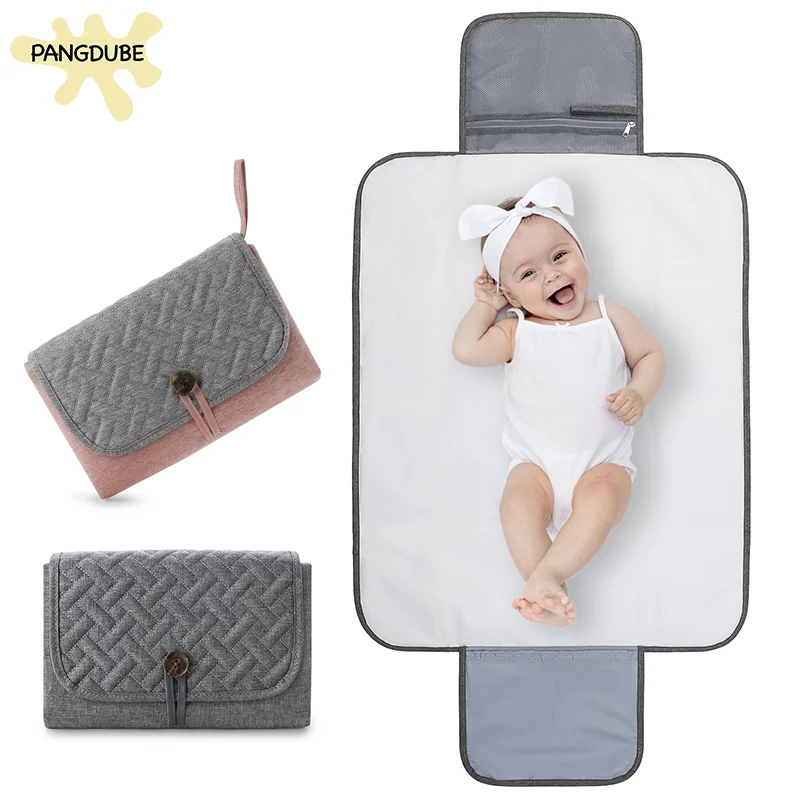 Portable Baby Changer Diaper Bags for Baby Nursery Waterproof Pad Baby Changing Mat Changing Pads & Cover Baby Changing Mattress