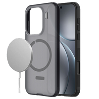 NILLKIN for Oppo Find X9 Pro Case Magnetic, Compatible Wireless Charging, Anti-Drop Matte Frosted Hard Shield Back Cover