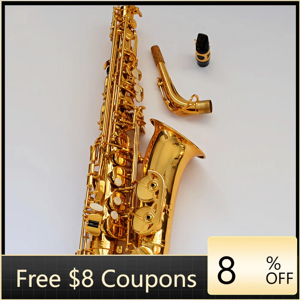 STLF Wholesale Alto Saxophone with Electrophoretic Gold Lacquer