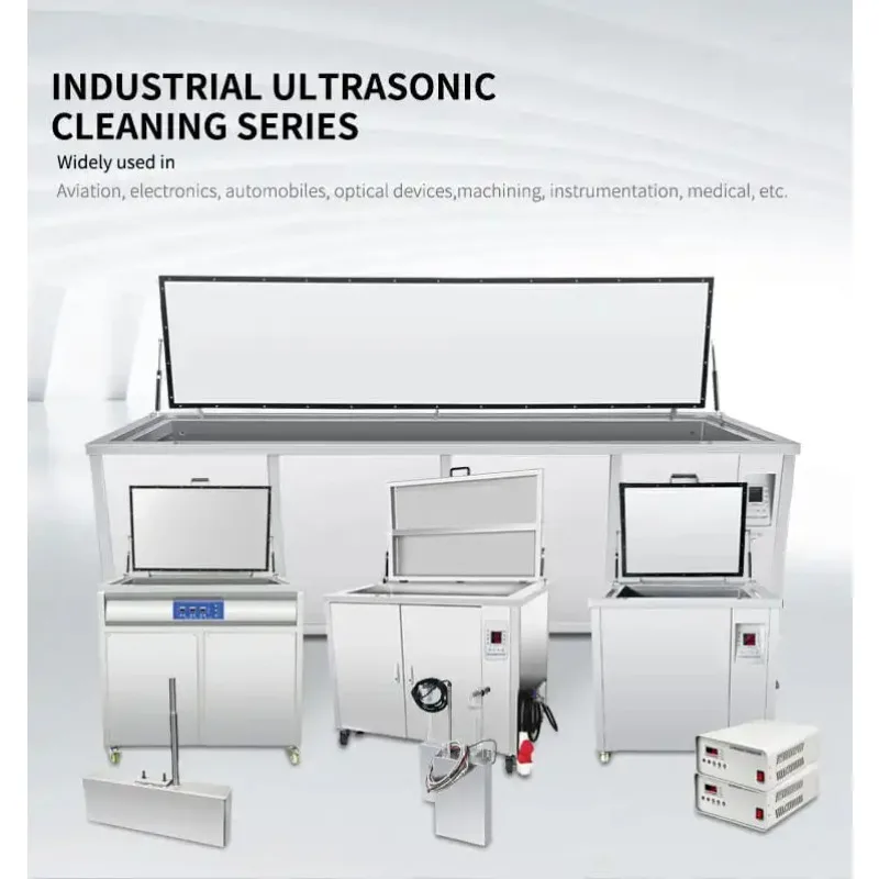 Industrial Ultrasonic Cleaner High Power Cleaning Machine 45L-300L Capacity for Precision Cleaning in Various Industries