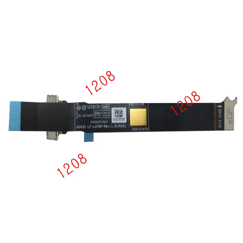 Laptop LCD LVDS Cable For DELL XPS 13 9320 0H3FN8 H3FN8 GDO31 LF-L078P NTS-FHD EDP Non-touch New