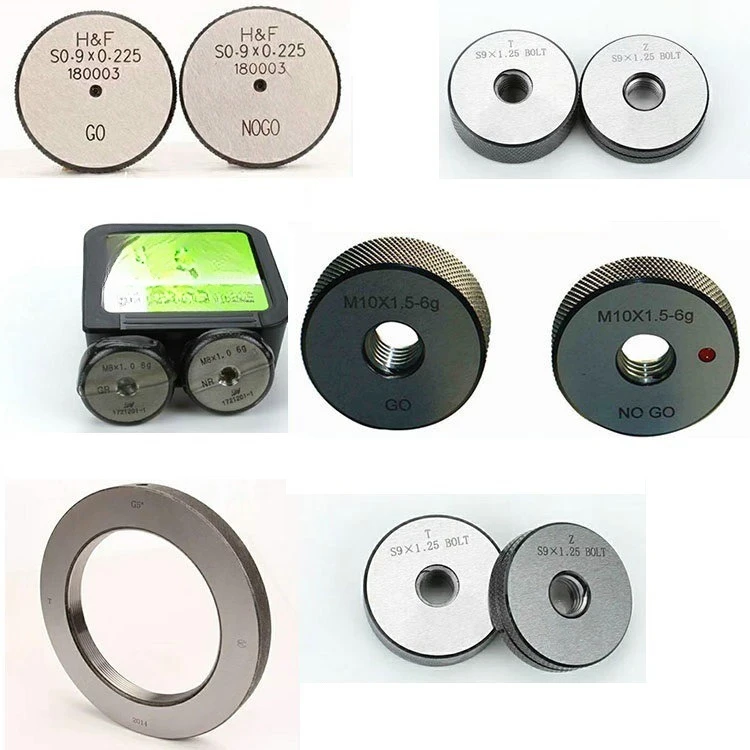 

Wholesale thread ring gauge, thread pass stop gauge, metric thread gauge M0.8-M200 complete specifications