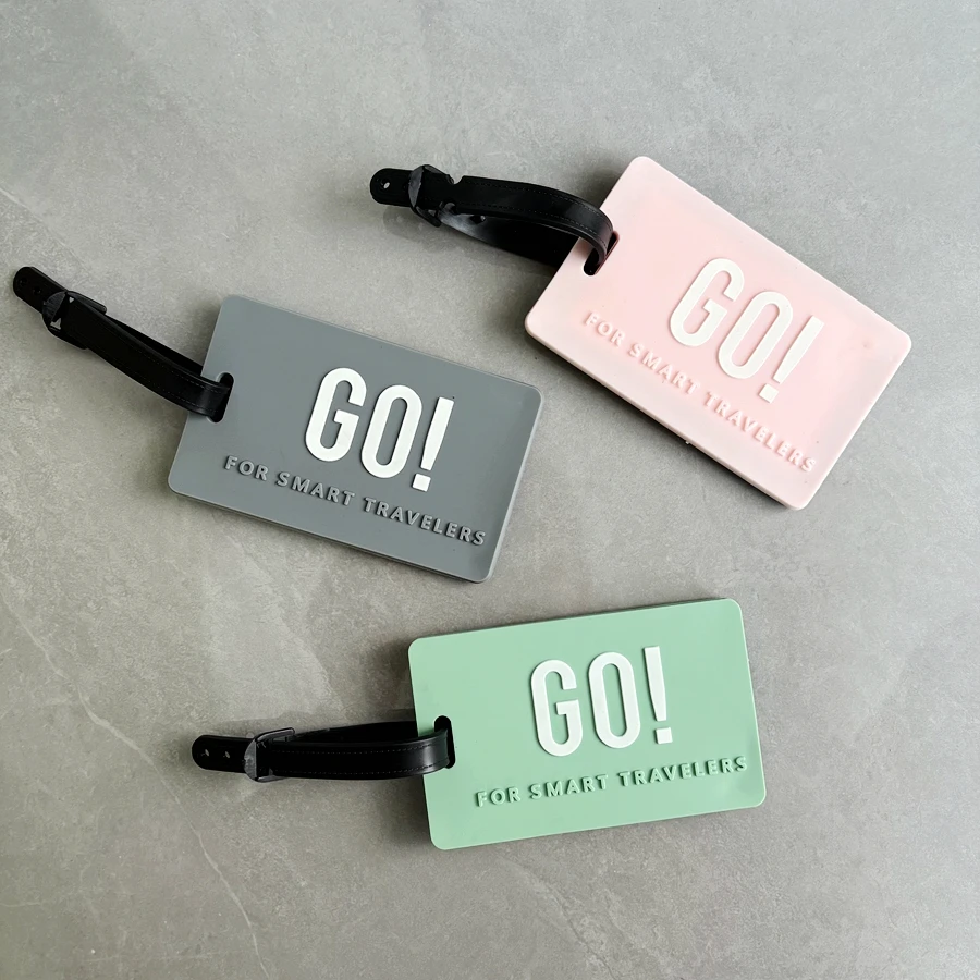 1/2/3PCS letter luggage tags with name tags, holiday travel bag pendants, luggage luggage anti loss name tags, display tags, han