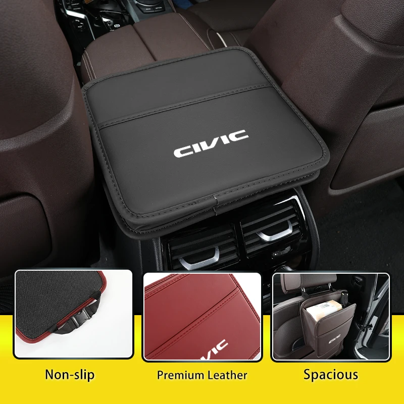 New Car Hanging Bag eat Back Storage Organizer Pocket Accessories For Honda Civic Accord CRV HRV Pilot Fit Odyssey Legend - view 5
