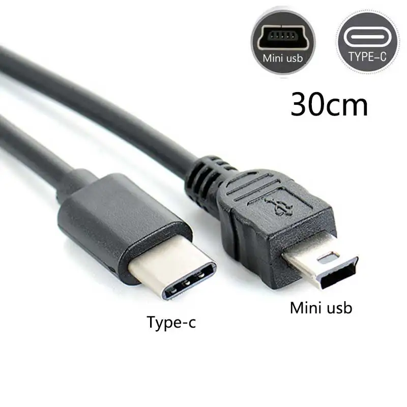 KABEL TYP C do mini usb OTG DO Canon EOS 350D 400D 450D 40D 5D 5D Mark II 7D Kamera do telefonu edytowania zdjęć wideo