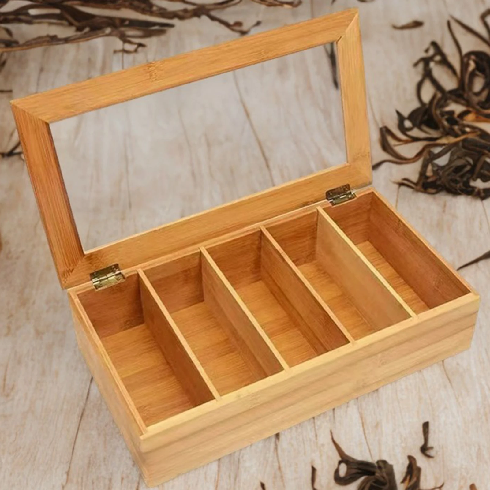 Teebeutel-Organizer aus Holz, langlebige Kaffeebeutel-Organizer-Box für Süßstoffe, Gewürzbeutel, Gewürze