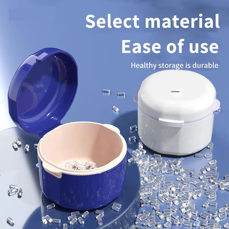 

Convenient Orthodontic Retainer Storage Box with Drainage