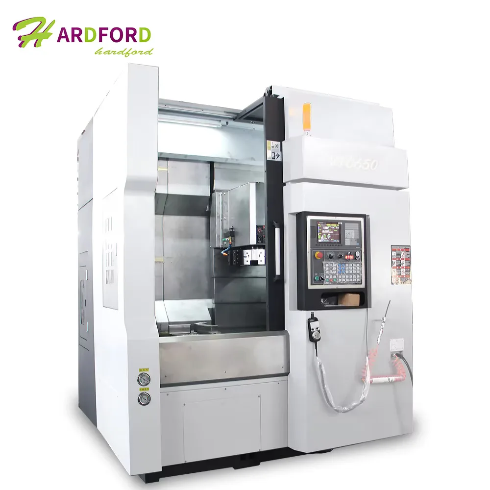 Vtc650 Harga bubut pekerjaan berat CNC mengubah pusat Hine vertikal