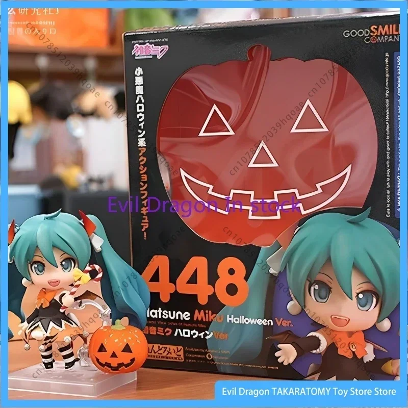 

Фигурка Хацунэ Мику Vocaloid Nendoroid 448 Gsc, хорошая улыбка, Коллекционная модель, подарок на Хэллоуин, оригинал