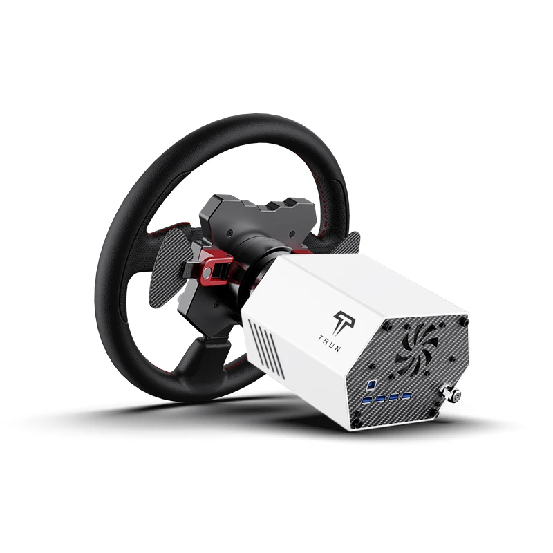 Wufen Technology TRUN Xiaochuang Eva Direct Drive Pedestal Racing Game Steering Wheel Simulator Speed Magic Fanatec