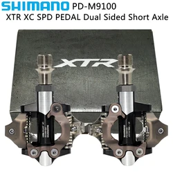 SHIMANO XTR SPD PD-M9100 Pedal for Mountain Bike Dual Sided for Cross Country Ride & Race Cyclo-cross Pedal Bicycle Parts