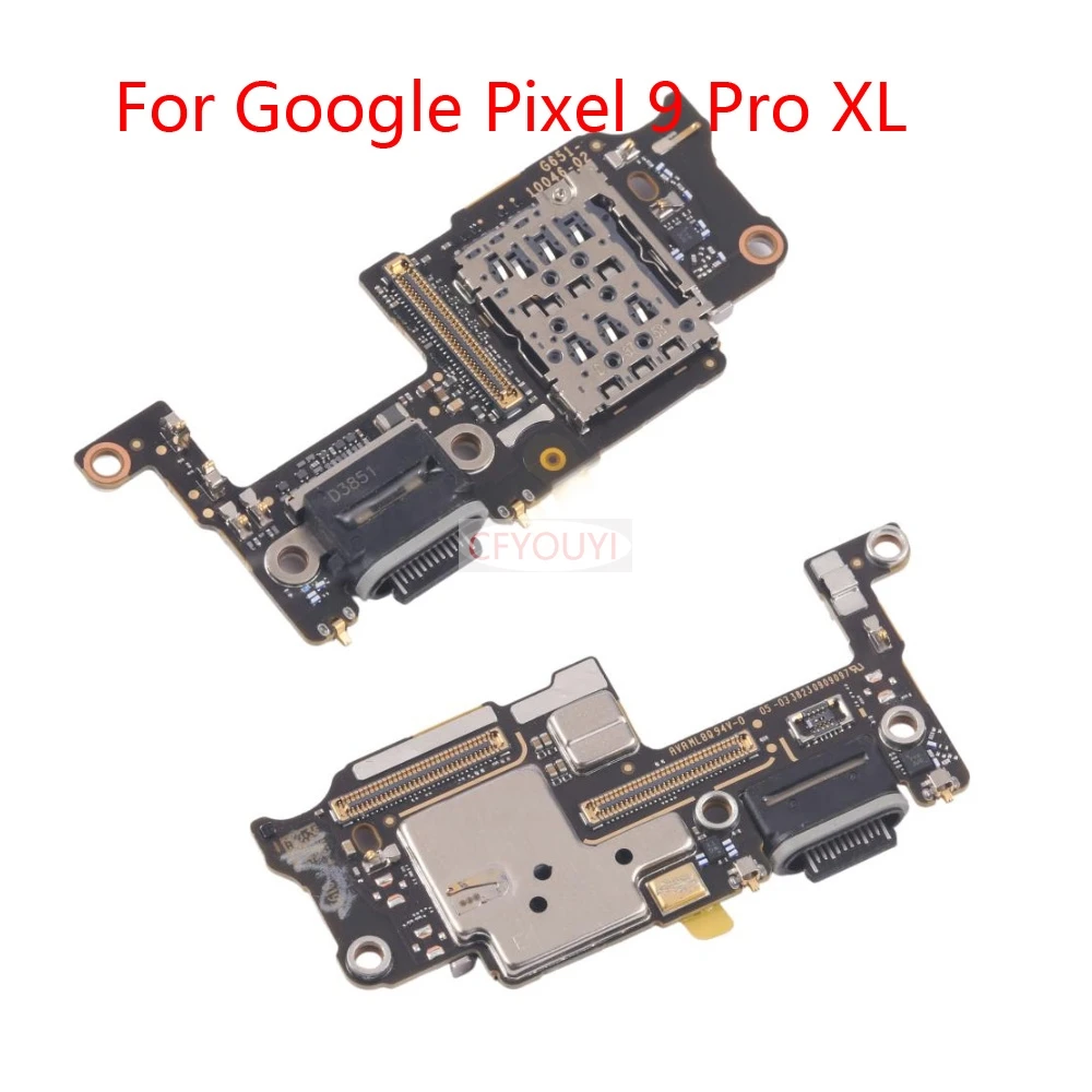 USB Charging Port Board Flex Cable For Google Pixel 9 Pro XL / 9Pro XL Charging Port Board