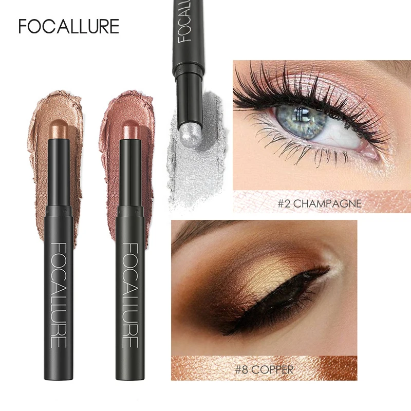 عصا ظلال عيون طويلة الأدوات من فوكالور تدوم طويلاً للمبتدئين، ظلال عيون متعددة الوظائف لامعة ونمطية #1