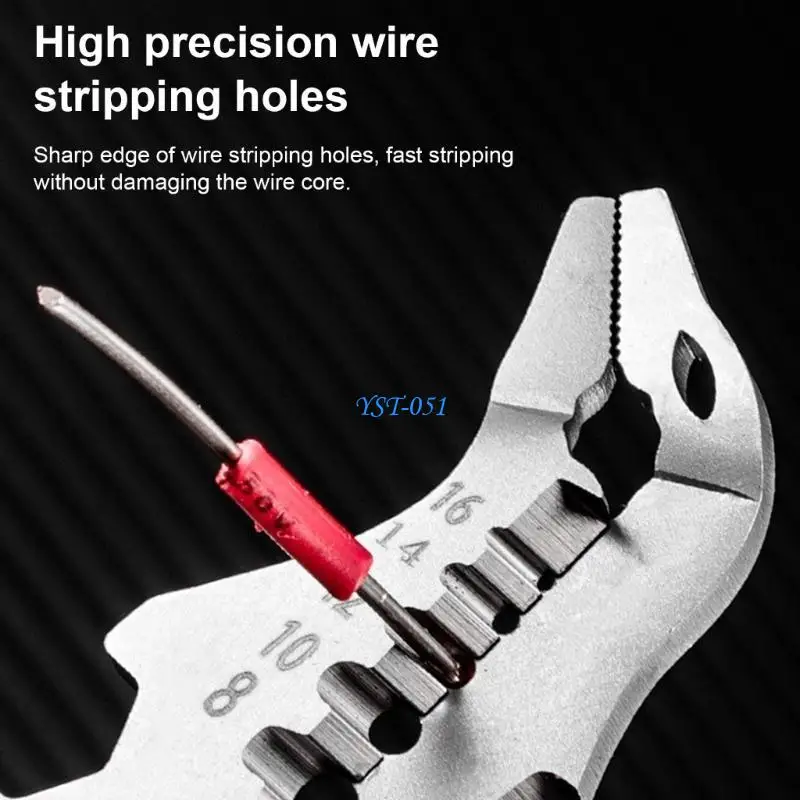

E15A Electrician Wire Stripper for 0.8/1/1.2/1.4/1.6mm Cable Stripping Everyday Use