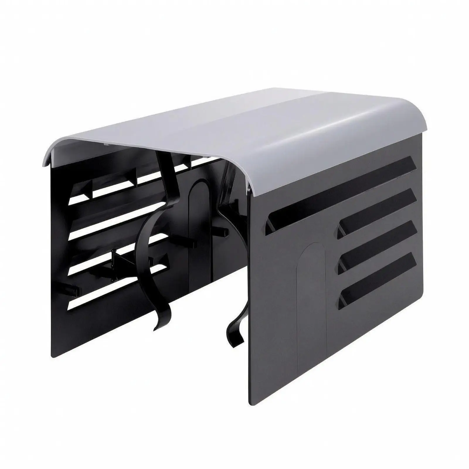 Ventilated Pool Pump Cover with Adjustable Brackets for Weather Protection
