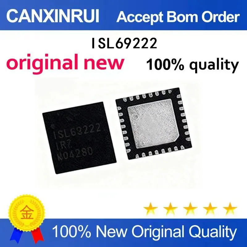 

(5 Pieces) Brand new original ISL69222IRAZ ISL69222 QFN48 ISL68127IRAZ ISL68127