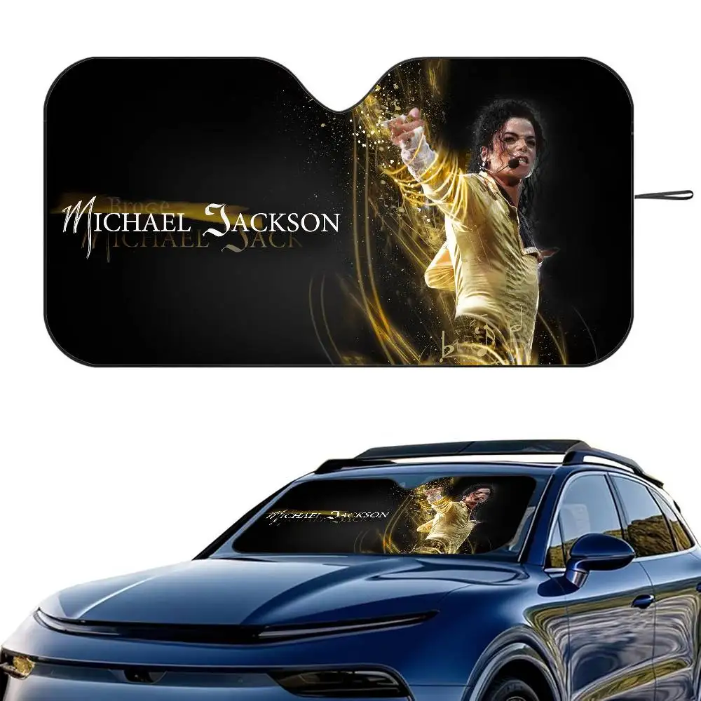 

M-Michael J-Jackson Car SunShade Windshield Foldable Three-layer Insulation Sunshade By Suction Cup Blocks UV Rays Sun