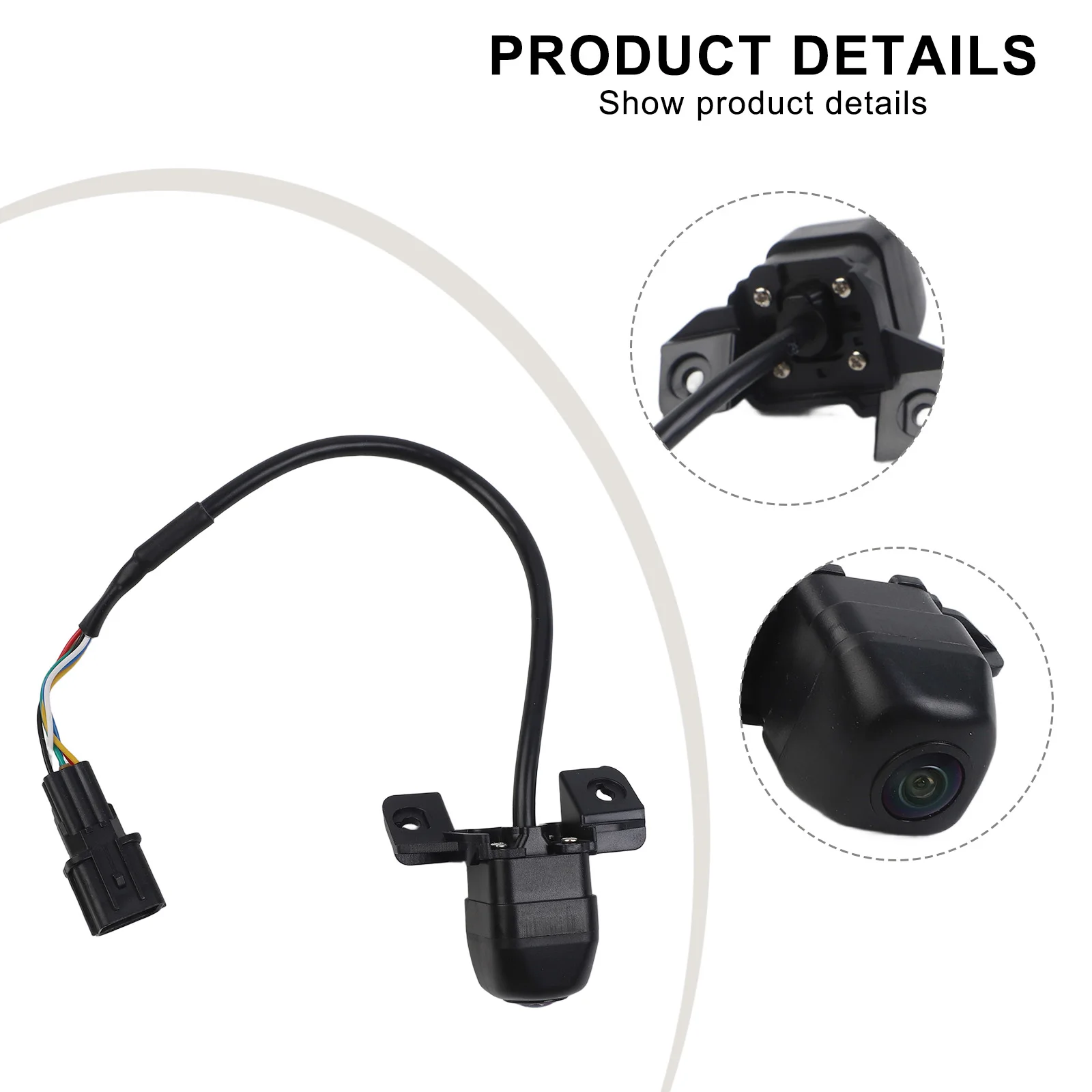 Automotive Camera Rear View Camera Parking Assistance High Universality Fitment Practical Design For Hyundai Santa Fe