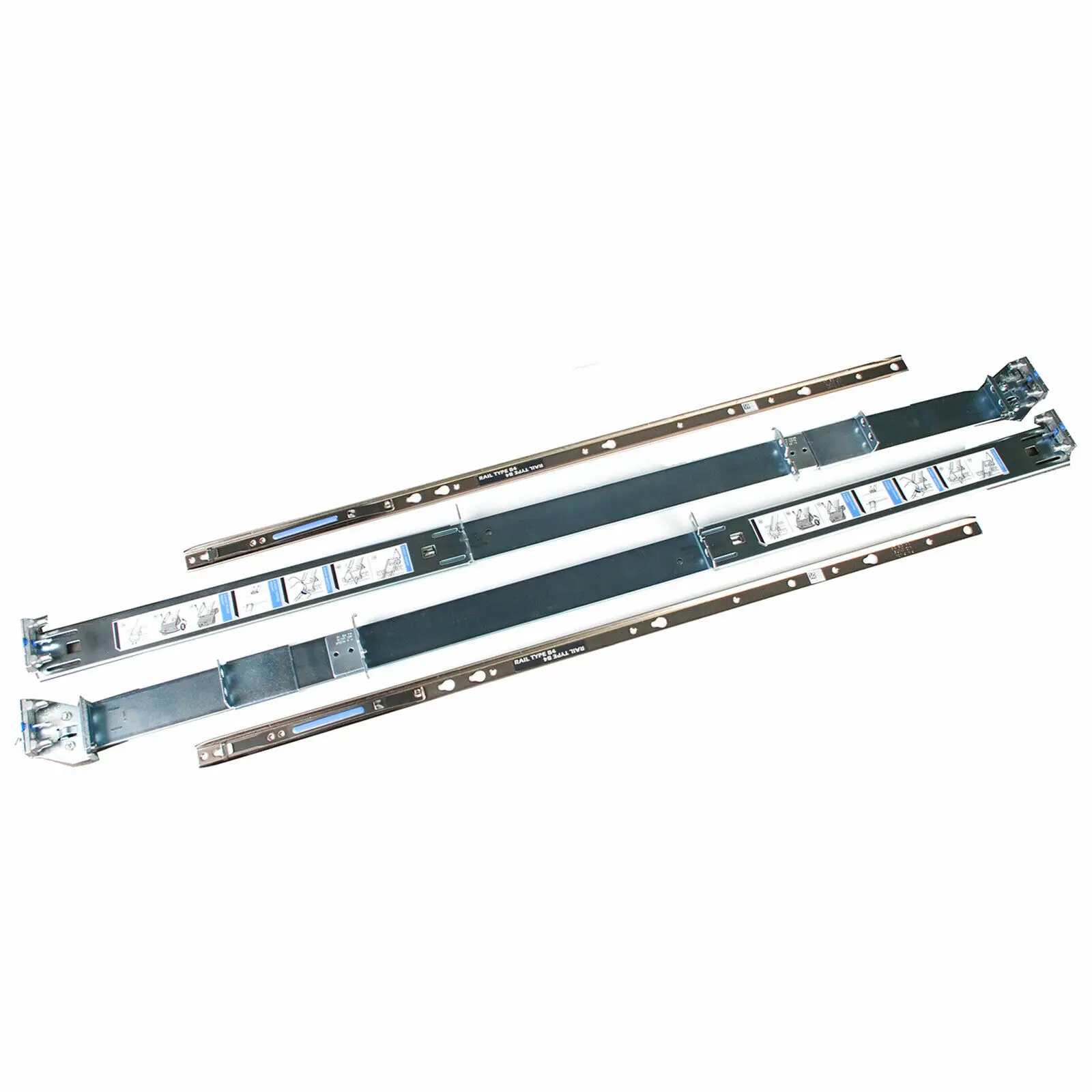 Imagem -03 - Readyrail para Dell Poweredge R520 R720 R730 R820 R740 R740xd R830 2u Estático Pronto Rails ii Rail Kit tipo b4 H872r