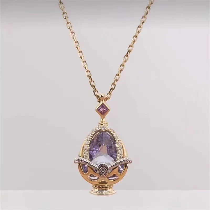 

Popular Animation Derivatives Soul Gem Pendant Necklace Kaname Madoka Akemi Homura Miki Sayaka Fashion Jewelry for Friend