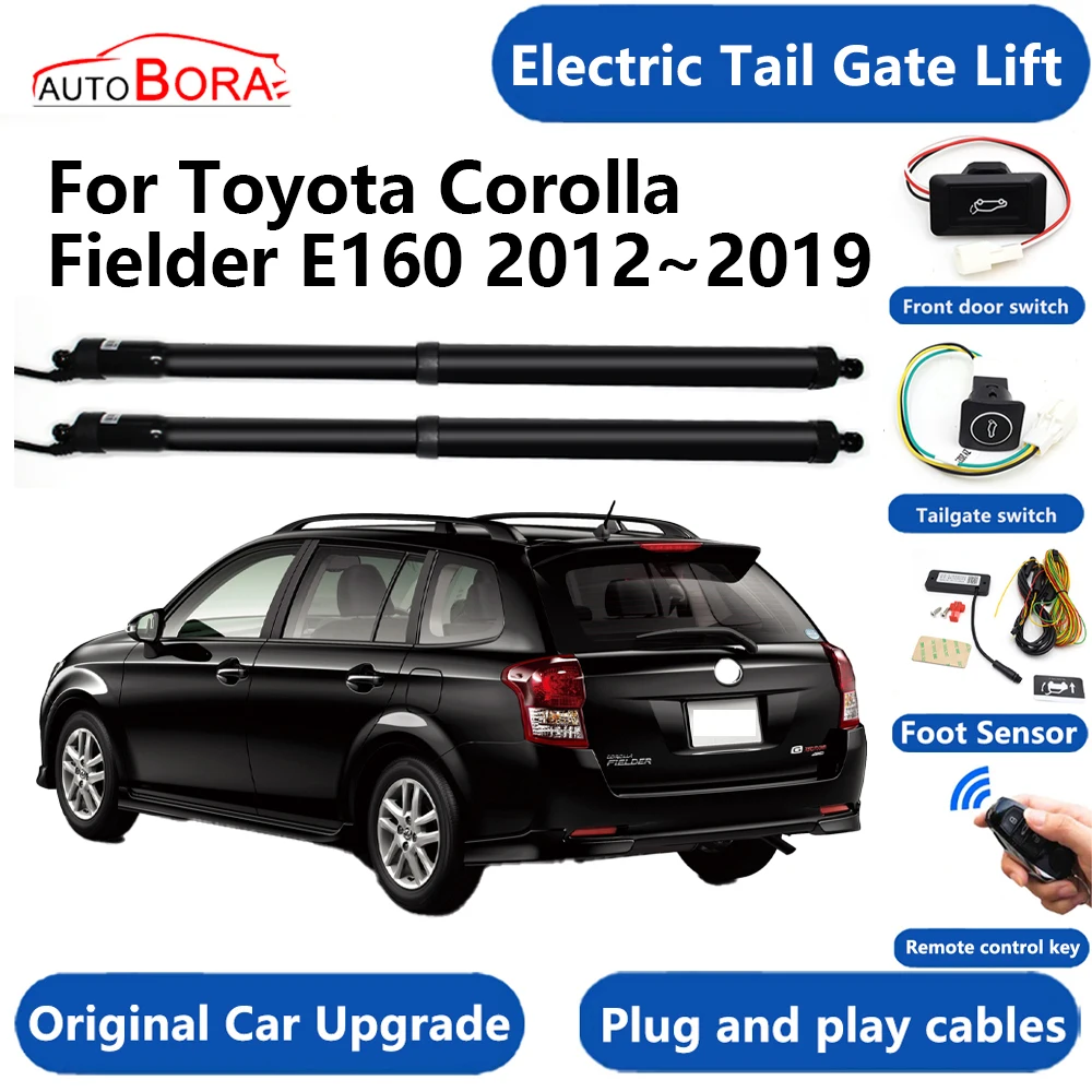 for Toyota Corolla Fielder E160 2012~2019 Car Electric Tail Gate Lift System Power Liftgate Kit Auto Automatic Tailgate Opener