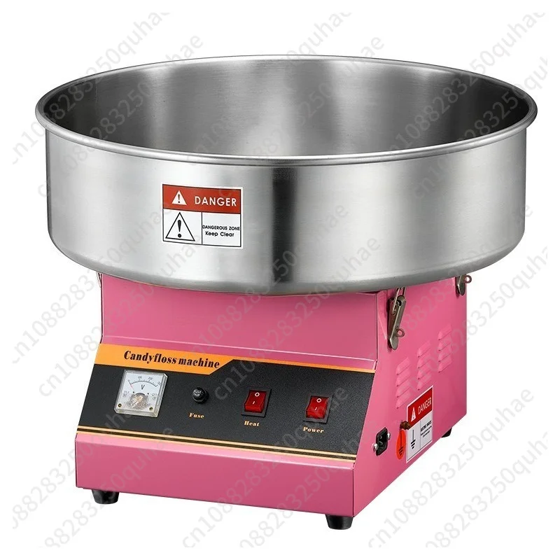 Commercial Electric Tabletop Cotton Candy Maker, Mini Fancy Color Sugar Floss Machine for Business & Events