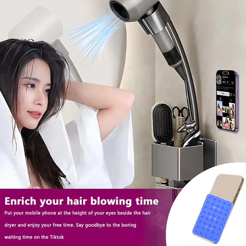 Strong Double-sided Suction Cup Anti Slip Silicone Suction Cups For Mobile Phones Mobile Phone Holder With 40 Silicone