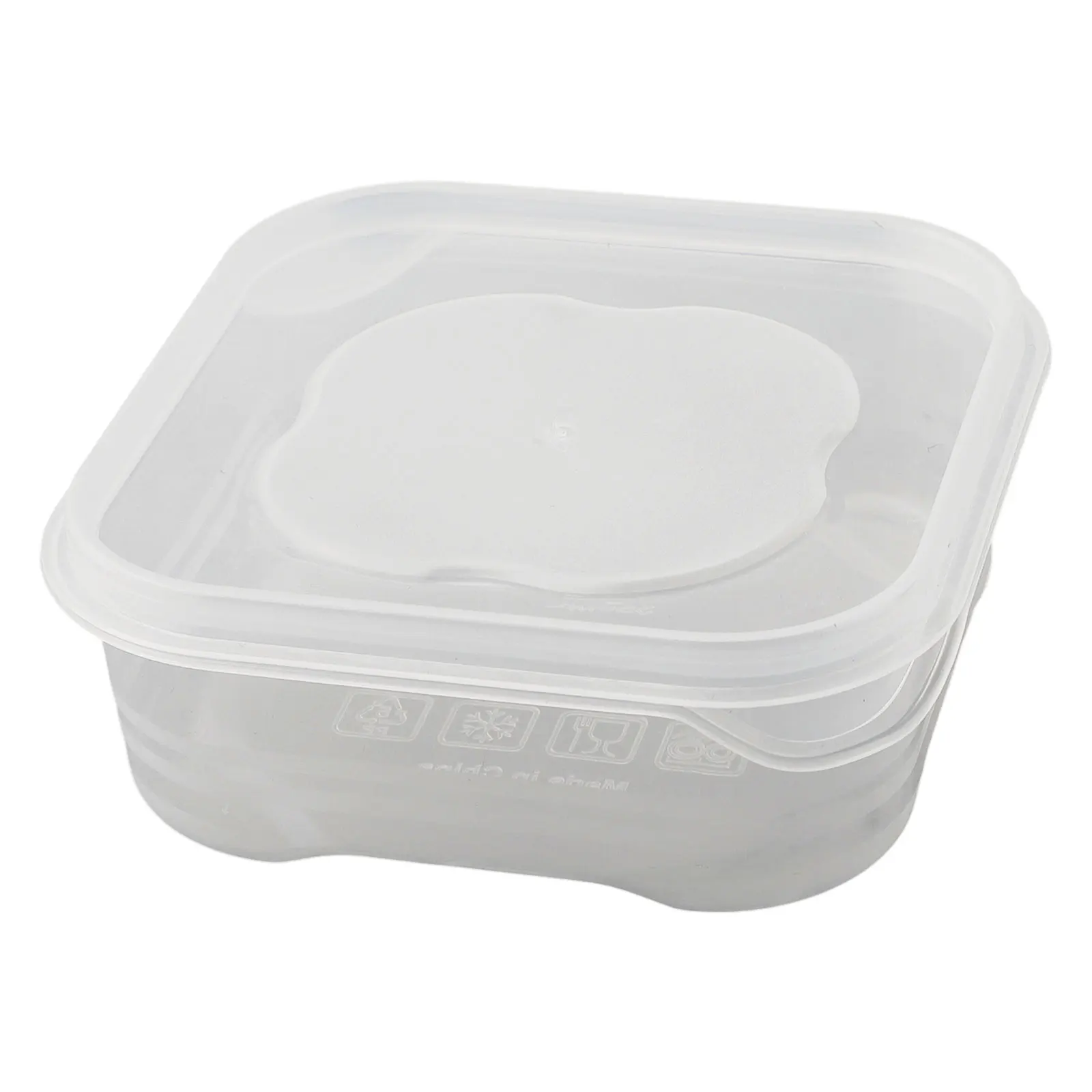 Refrigerator Storage Box Space Saving Design Easy to Clean Transparent Material Sealed Lid Keep Your Fridge Fresh and Tidy