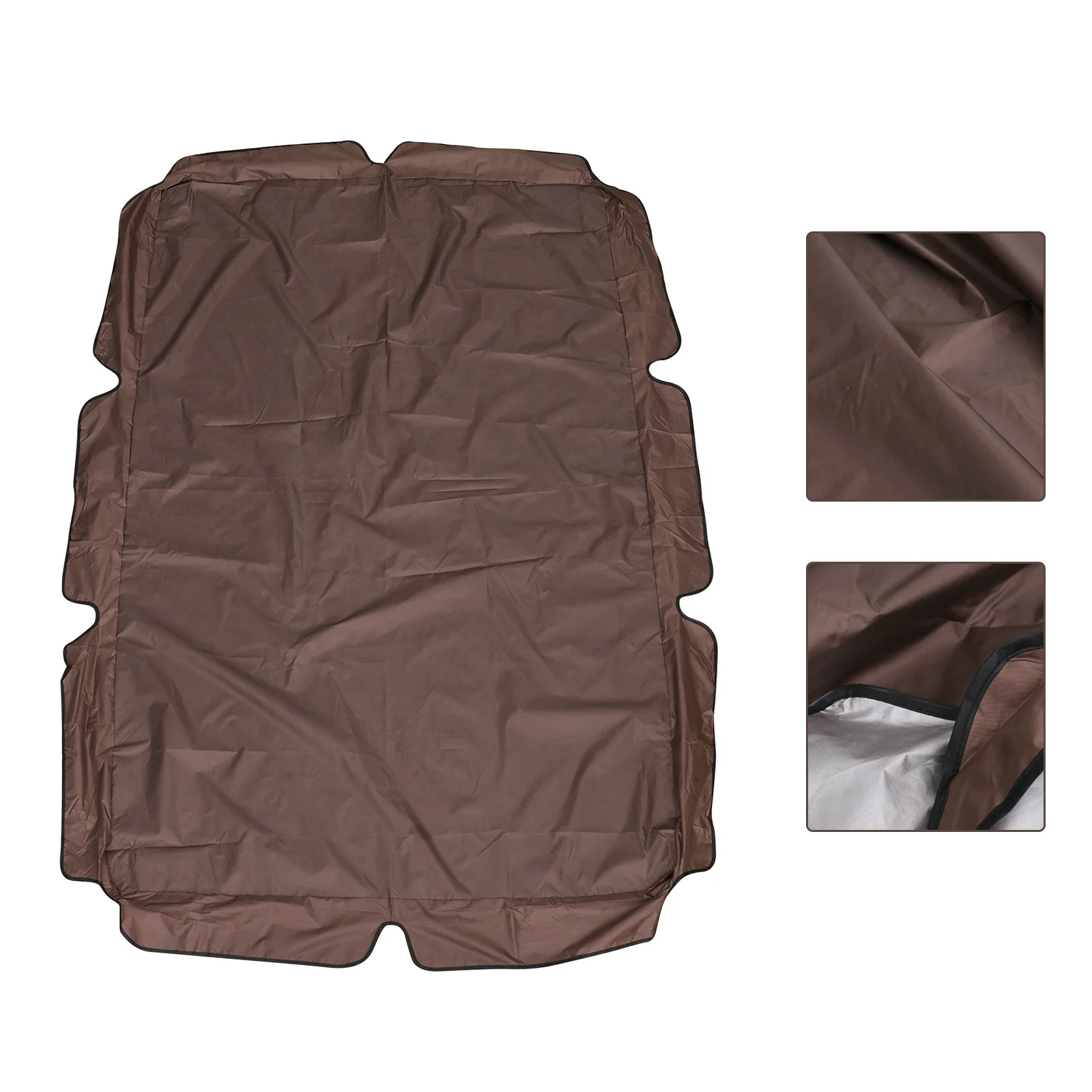 

1Pcs Swing Canopy Replacement Cover Portable Foldable Waterproof Uv Protection Outdoor Swing Accessories Waterproof Cover